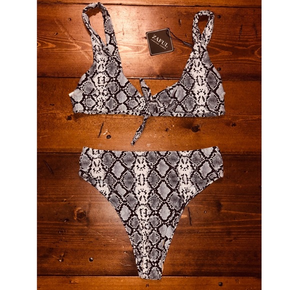 Zaful Other - Snake bikini set size M
